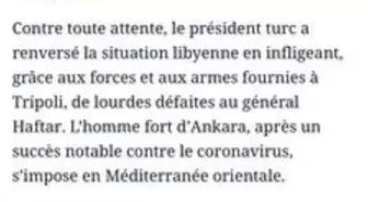 Fransız Le Figaro gazetesi: 'Libya'nın Sultanı Erdoğan'