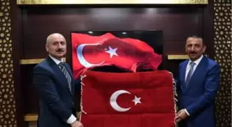 Ulaştırma ve Altyapı Bakanı Adil Karaismailoğlu, Siirt'te incelemelerde bulundu.