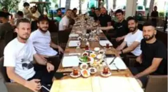 Son dakika haber... Samsunspor kahvaltıda bir araya geldi