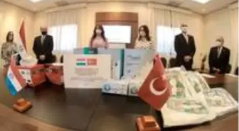 Türkiye'den Paraguay'a salgınla mücadelede tıbbi malzeme yardımı