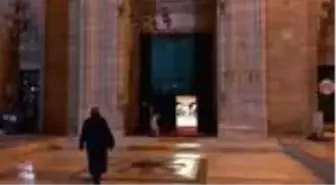 Selimiye Camisi'nde ilk sabah namazı kılındı