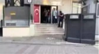 Sokakta kadına şiddet uygulayan zanlı adliyeye sevk edildi