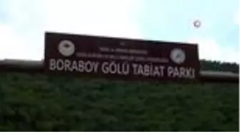 Sessizliği, sakinliği ve doğasıyla kampçıların uğrak noktası Boraboy Gölü ziyaretçilerini bekliyor