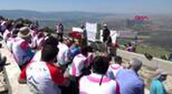 Tokat'ta yamaç paraşütü yarışması