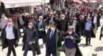 Edirne'de avukatlar yürüyüş düzenledi
