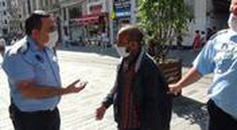 İnsanların duygularını sömüren dilencinin oyununu zabıtalar ortaya çıkardı