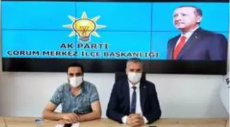 AK Parti Çorum İl Başkanı Yusuf Ahlatcı,