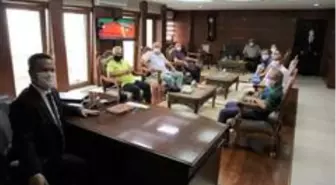 Giresun Valisi Enver Ünlü gazetecileri ağırladı