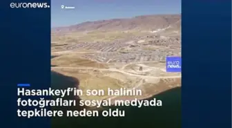 Hasankeyf'in 'yeni yüzüne' sosyal medyada tepki