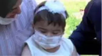 Kadavradan karaciğer nakli olan minik Öykü Zeynep hayata tutundu