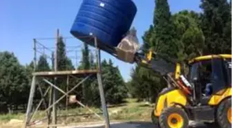 Son dakika... Saruhanlılı çiftçiye ilaçlama deposu desteği