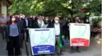 Tunceli'de, avukatlardan 'çoklu baro' protestosu