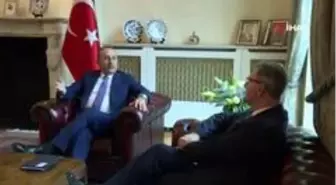 Bakan Çavuşoğlu, Birleşik Krallık Parlamentosu Türkiye Grubu Başkanı Donaldson'u kabul etti