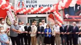 Bilecik Kent Konseyi hizmet binası açıldı