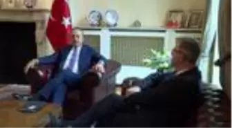 Çavuşoğlu, Birleşik Krallık Parlamentosu Türkiye Grubu Başkanı Donaldson'u kabul etti