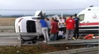 Son dakika haber... Samsun'da trafik kazası: 5 kişi ağır yaralı