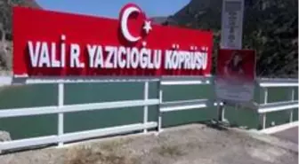 Vali Recep Yazıcıoğlu Köprüsü'nde tadilat yapıldı