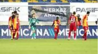 Galatasaray, deplasmanda Ankaragücü'ne 1-0 mağlup oldu