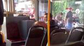 Antalya'da otobüste 'maske' gerginliği