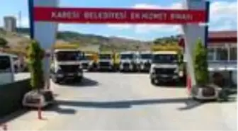 Karesi Belediyesi araç parkını güçlendiriyor