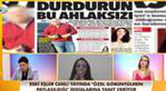 Eski eşler Nida Nur Yıldız ile Burak Etiler ilk kez Neler Oluyor Hayatta'da karşı karşıya geldi