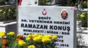 15 Temmuz Şehidi Ramazan Konuş mezarı başında anıldı