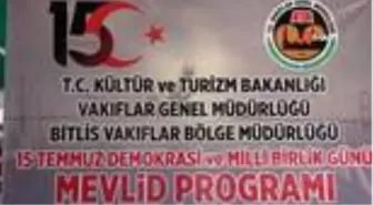 Muş'ta 15 Temmuz Demokrasi ve Milli Birlik Günü