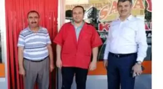 AK Parti İl Başkanı Altınsoy sanayi esnafını ziyaret etti