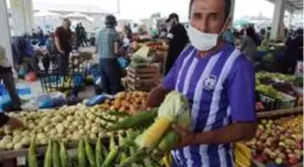 Son dakika haber... Şuhut'ta yerli mısırlara pazar yerinde ilgi arttı