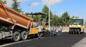 Alınca Caddesi'nde asfalt çalışması gerçekleştirildi