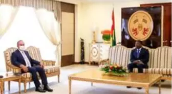 Bakan Çavuşoğlu, Togo Cumhurbaşkanı Gnassingbé ile görüştü
