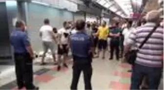 Marmaris'te sahte marka denetimine esnaftan alkışlı protesto
