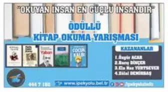 Kitap Okuma Yarışması'nda kazananlar belli oldu