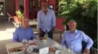 Aziz Yıldırım ve Cenk Başak, Turgut Aslan ile yemekte buluştu