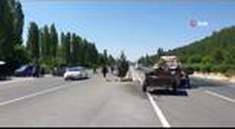 Uşak'ta trafik kazası; 4 yaralı
