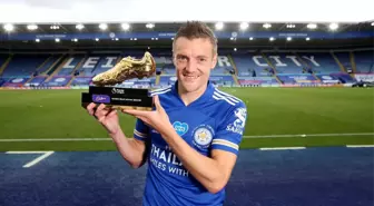 Leicester Cityli Vardy, Premier Lig tarihinin en yaşlı gol kralı oldu