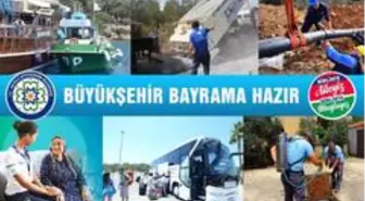 Muğla Büyükşehir ekipleri 24 saat görev başında