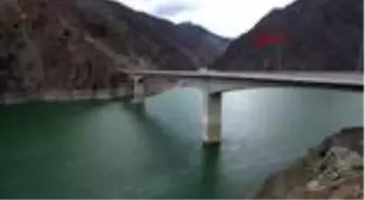 ARTVİN Çoruh Nehri üzerindeki 3 barajda, su seviyesi azaldı