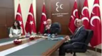 Siyasi partiler video konferans aracılığıyla bayramlaştı - MHP-ANAP