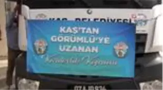 Kaş'tan Görümlü'ye uzanan kardeşlik köprüsü