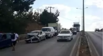 Köprüde zincirleme trafik kazası