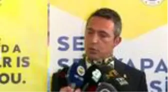 Fenerbahçe Kulübü Başkanı Ali Koç: 'Döviz borcumuzu bile TL'ye çevirmemize imkan tanınmıyor'