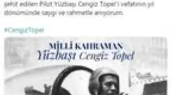 Başkan Çerçioğlu, şehit Yüzbaşı Cengiz Topel'i Unutmadı