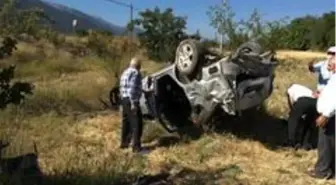 Denizli'de trafik kazası: Anne öldü, eşi ve 2 çocuğu yaralandı