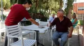 Umurlu'daki park kafe hizmete girdi