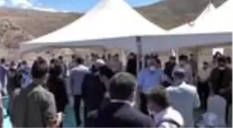 Erzurum'da cağ kebabı üretim ve et entegre tesisinin temeli atıldı