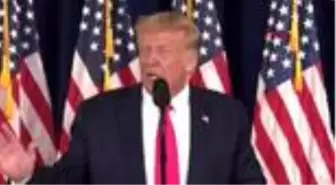 Gazetecinin sorusuna tepki veren Trump salonu terk etti