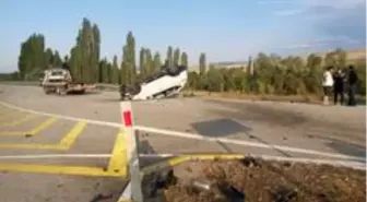 Sandıklı'da trafik kazası: 2 yaralı