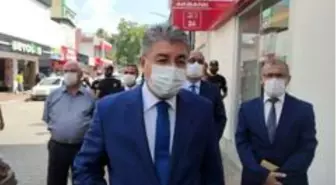 Osmaniye Valisi Erdinç Yılmaz, korona virüs denetimlerini katıldı