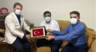 Gazi olduğu günün anısına onur ziyareti